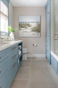 Interior Design Baby Blue Bathroom Vanity