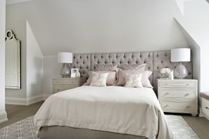 Interior Design Pink Headboard