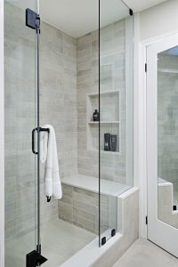 interior Design Wall Shower Tile with Double Niche