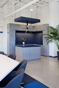 Interior Design Commercial Kitchenette Grey Coffee Station