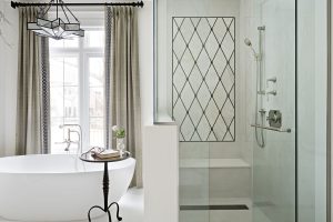 Interior Design Accent wall Shower