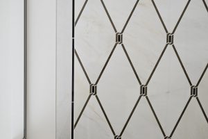 Interior Design Bathroom Diamond Tile