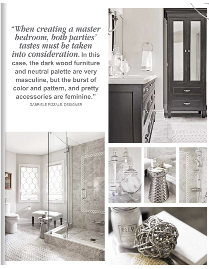 Pizzale Interior Design Oakville Canadian Home Trends magazine fall 2016 cover