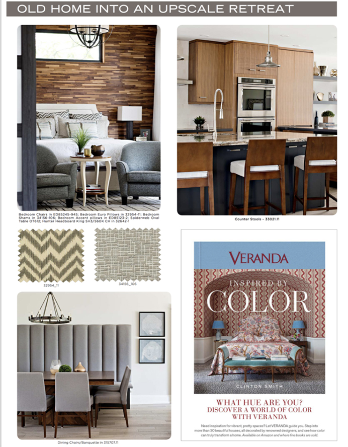 Pizzale Interior Design Oakville Kravet Inspired Living magazine winter 2017 cover