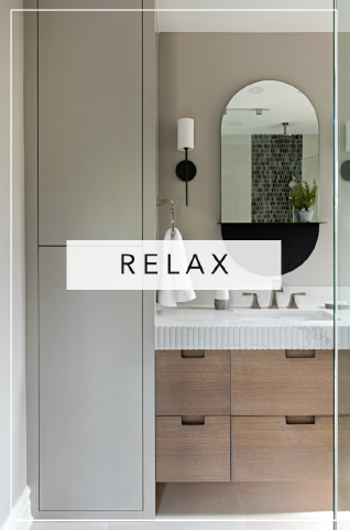 bathroom interior design Pizzale Design Oakville