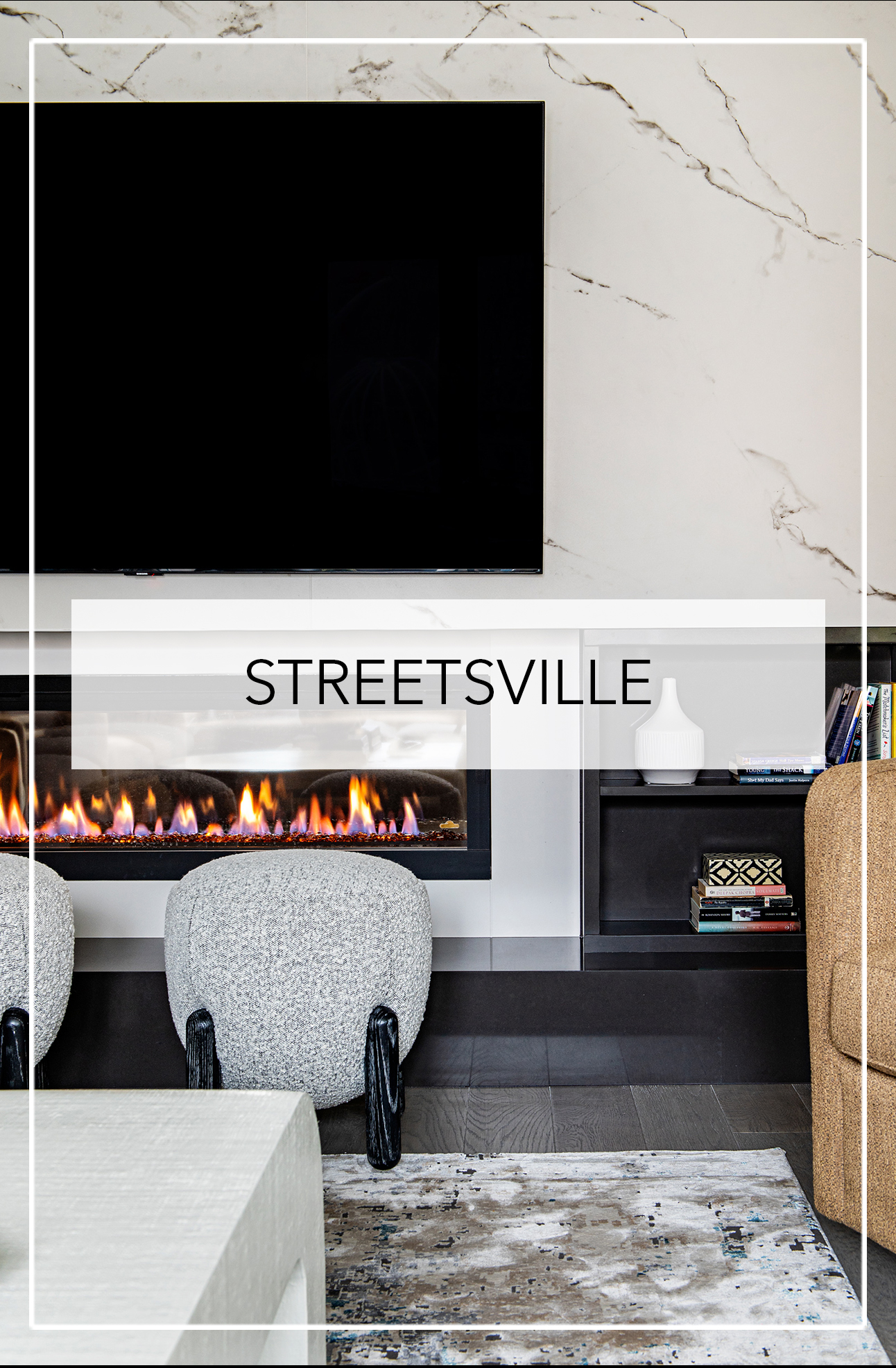 Streetsville house reno Interior Design project Oakville