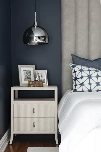 Bedroom Interior Design Oakville-nighstand
