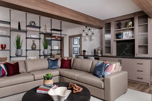 Living room Interior Design Oakville:Charlebois
