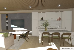 toronto commercial new condominium design kitchen