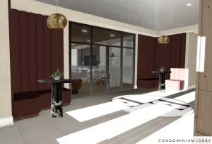 toronto commercial new condominium design lobby